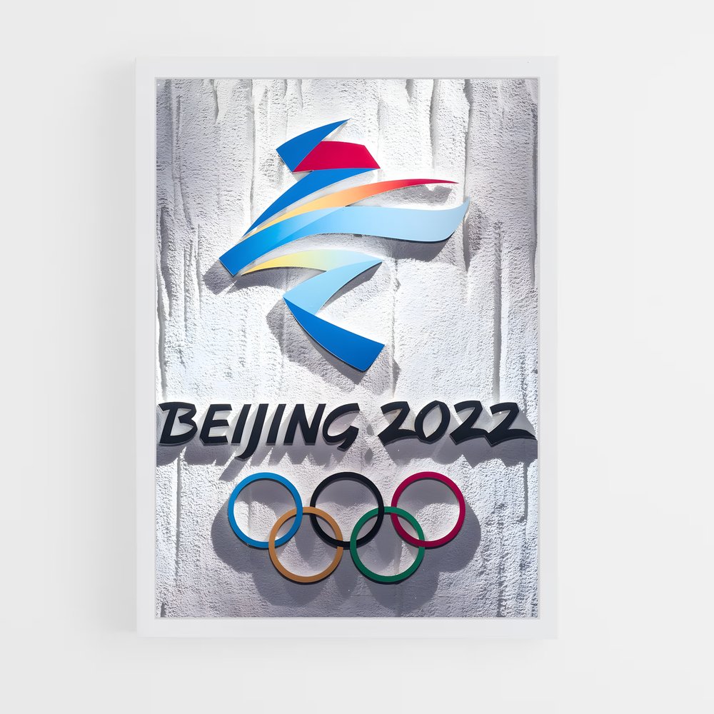 Poster Village Olympique – affiche Jeux Olympiques (vue 3)